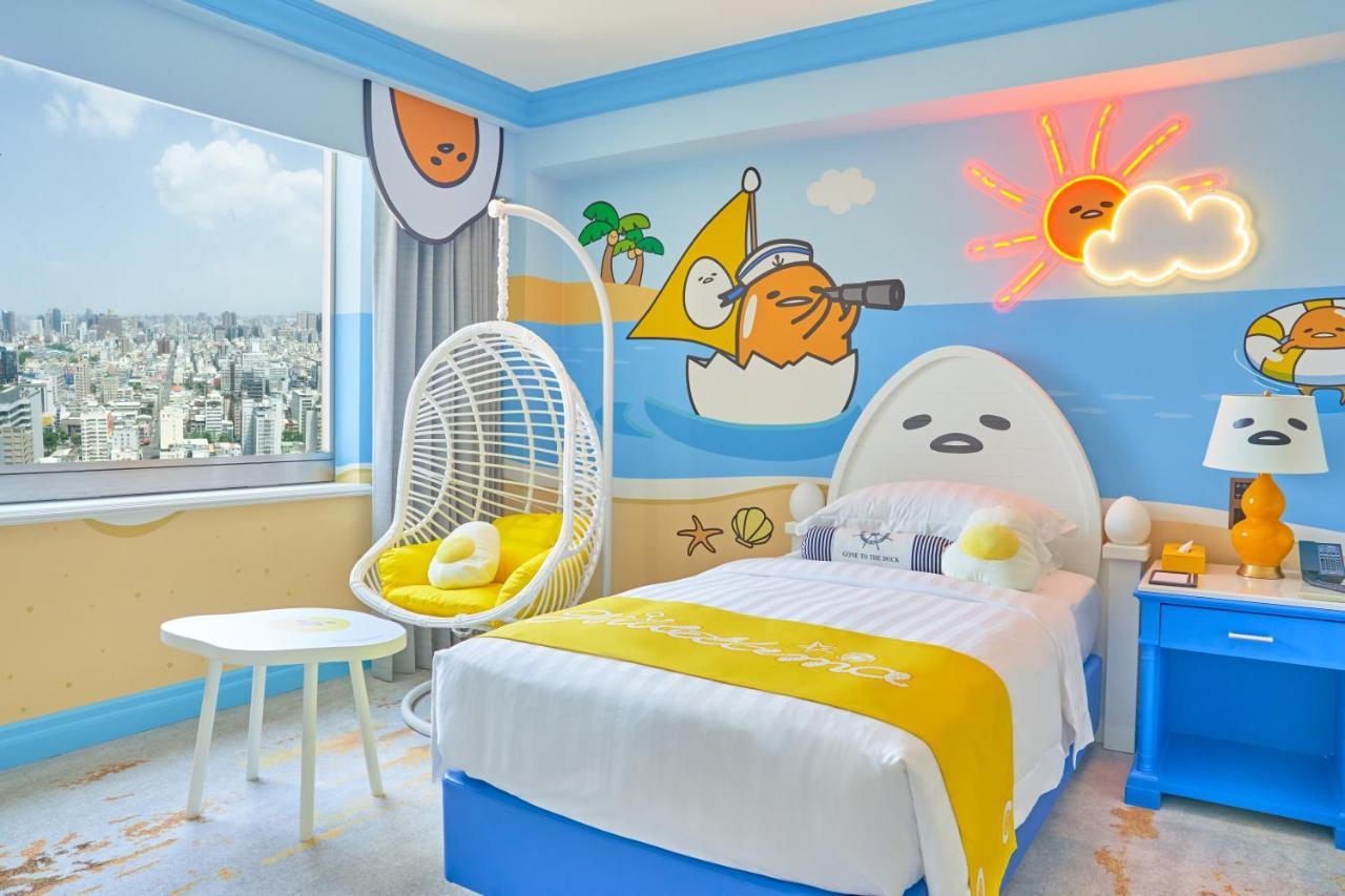 Grand Hi Lai Hotel Kaohsiung Zewnętrze zdjęcie Gudetama themed hotel room