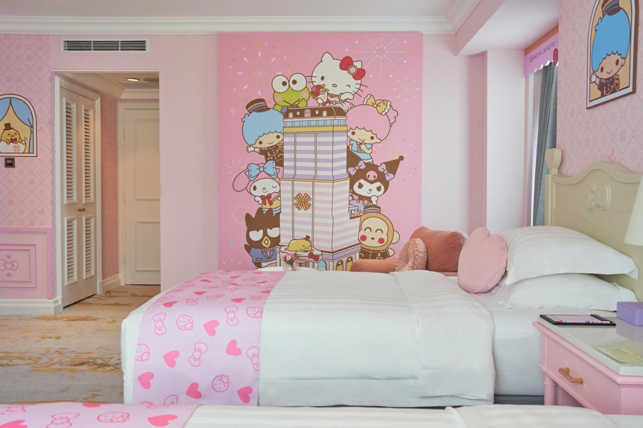 Grand Hi Lai Hotel Kaohsiung Zewnętrze zdjęcie Hello Kitty bedroom