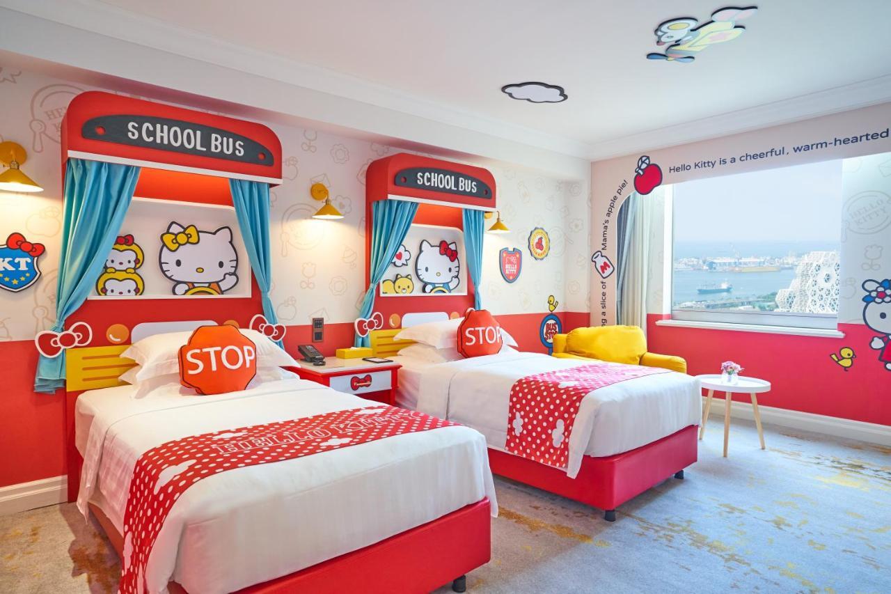 Grand Hi Lai Hotel Kaohsiung Zewnętrze zdjęcie Hello Kitty bedroom at the hotel