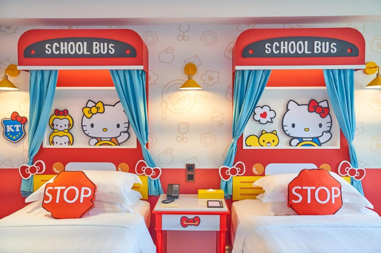 Grand Hi Lai Hotel Kaohsiung Zewnętrze zdjęcie Hello Kitty themed room at the hotel